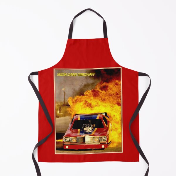 Item preview, DRAG RACE BURN-OUT : Vintage Funny Car Advertising Print designed and sold by posterbobs.