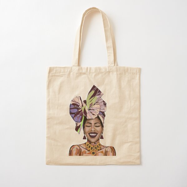 Being Happy Cotton Tote Bag