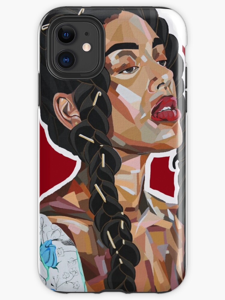 Thumbnail 1 of 4, iPhone Case, Long Hair Don't Care designed and sold by mikelahl.