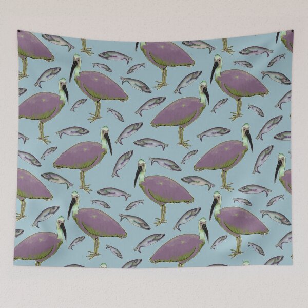 Item preview, bird and fish variation designed and sold by SaraCeline.