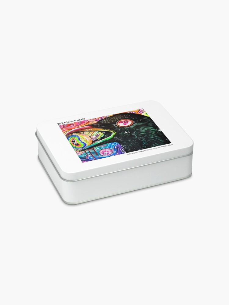 Alternate view of GlitterCrow Jigsaw Puzzle