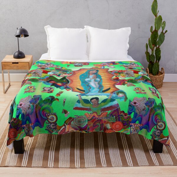 Item preview, Virgin of Guadalupe and graffitis designed and sold by Diego Manuel Rodriguez.