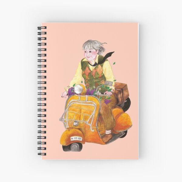 Poet Gloria Fuertes Spiral Notebook
