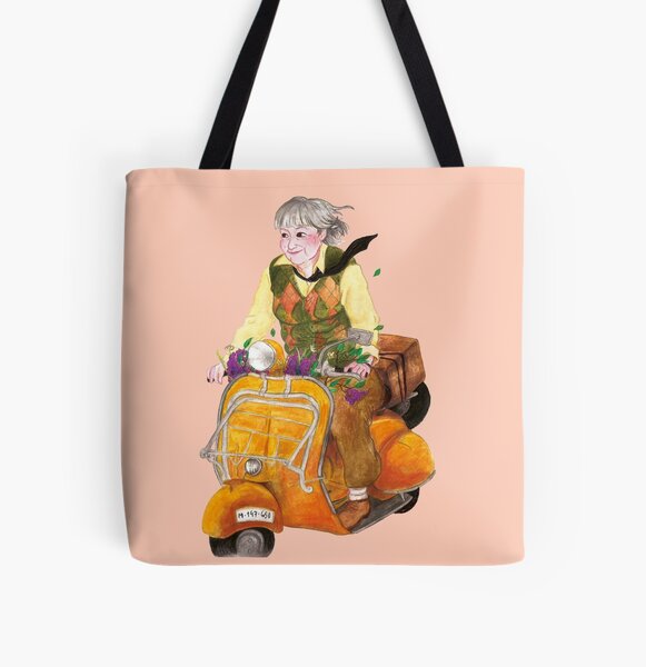 Poet Gloria Fuertes All Over Print Tote Bag