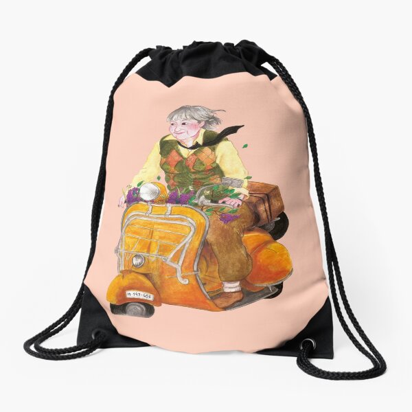 Poet Gloria Fuertes Drawstring Bag