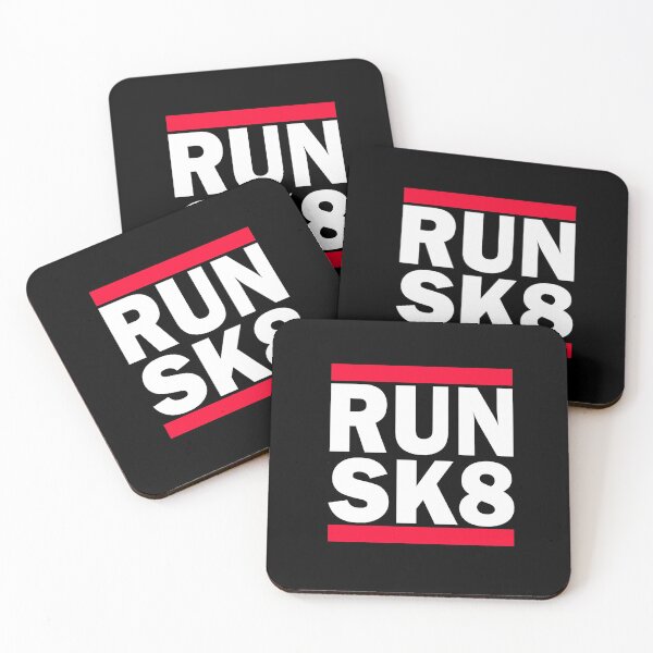 Item preview, RUN SKATE SK8 White Letters designed and sold by Walter73.