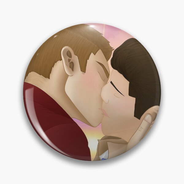 Item preview, Destiel Kiss designed and sold by TheMinnieLemon.