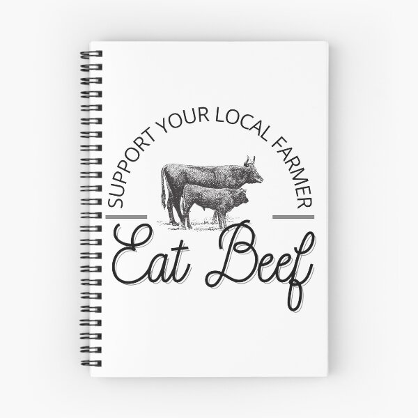 Item preview, Support your local farmer Eat Beef! designed and sold by MrsBsTees.