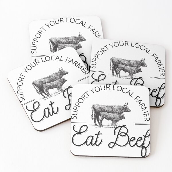 Item preview, Support your local farmer Eat Beef! designed and sold by MrsBsTees.
