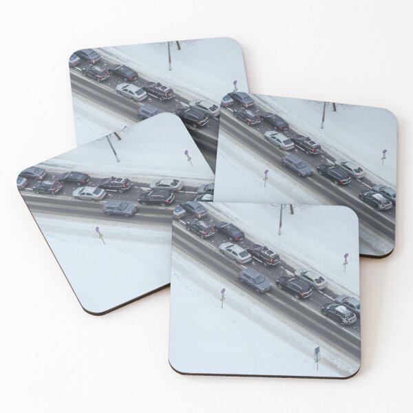 Item preview, road in the white snow on the diagonal designed and sold by mrivserg.