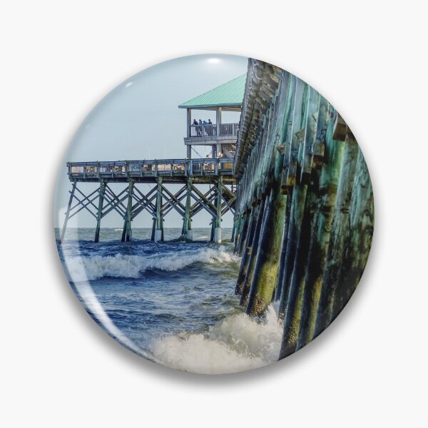 Item preview, Beside Folly Beach Fishing Pier designed and sold by mljdwhite.