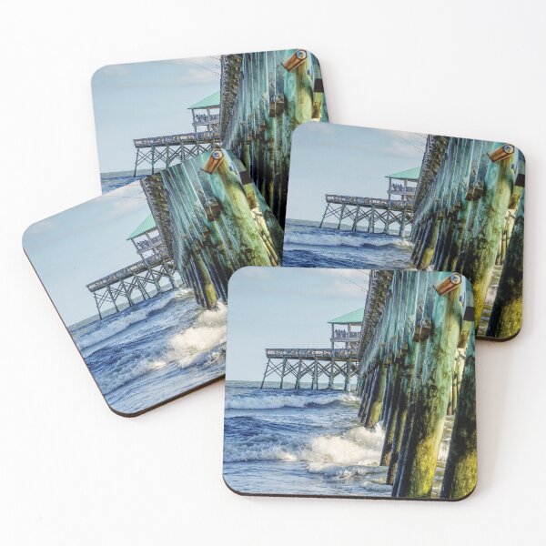 Item preview, Beside Folly Beach Fishing Pier designed and sold by mljdwhite.
