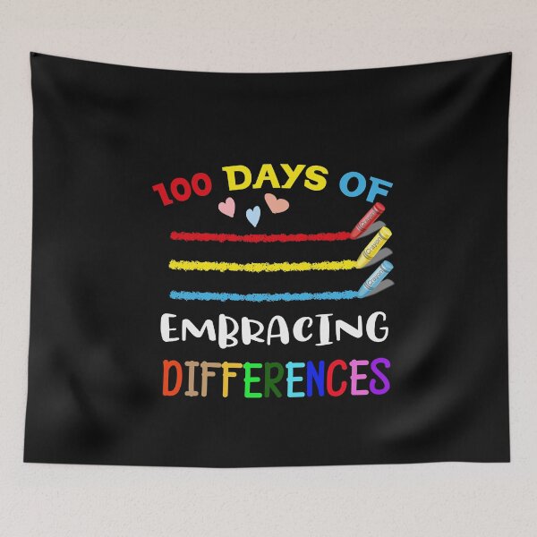 Item preview, 100 Days Of Embracing Differences  designed and sold by Ikgha.