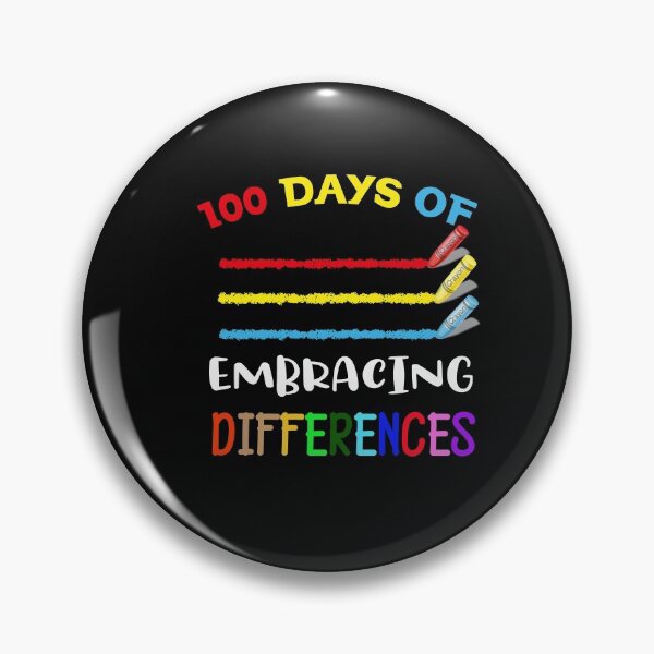Item preview, 100 Days Of Embracing Differences Classic t-shirt  designed and sold by Ikgha.