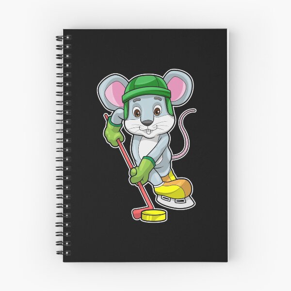 Item preview, Mouse at Ice hockey with Ice hockey stick designed and sold by Snabdesign84.