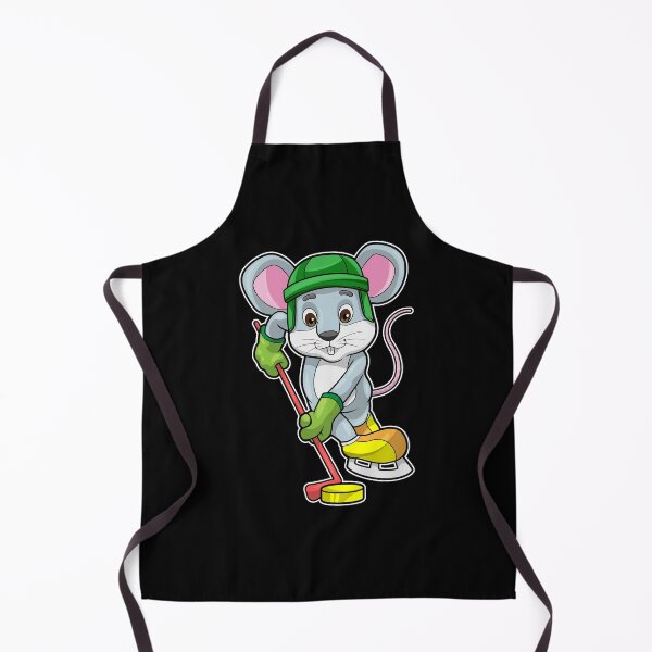 Item preview, Mouse at Ice hockey with Ice hockey stick designed and sold by Snabdesign84.