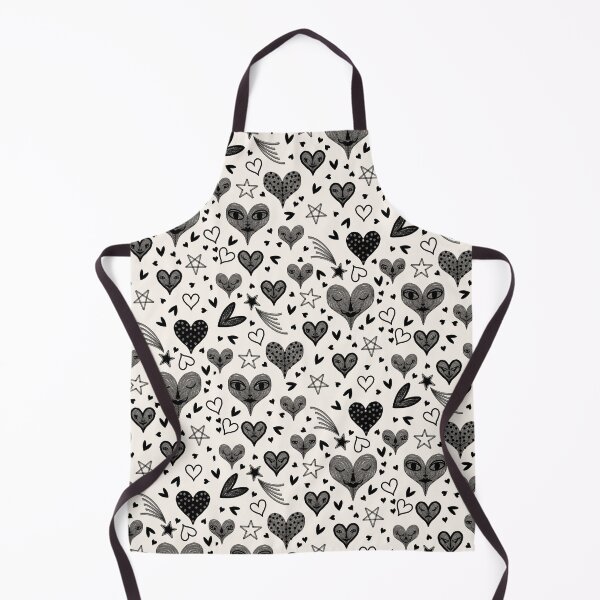 Item preview, Funny heart face, love hearts & shooting stars, sketch designed and sold by Melanie-Palmer.