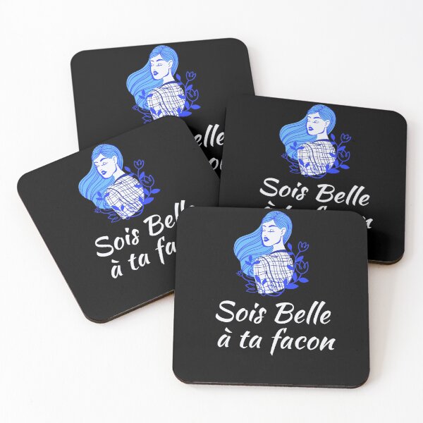 Item preview, Be beautiful in your own way - popular french quotes theme gifts  designed and sold by RebelliousRosee.