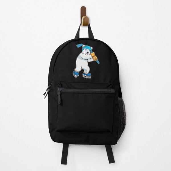 Item preview, Polar bear at Ice hockey with Ice hockey stick designed and sold by Snabdesign84.