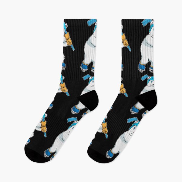 Item preview, Polar bear at Ice hockey with Ice hockey stick designed and sold by Snabdesign84.