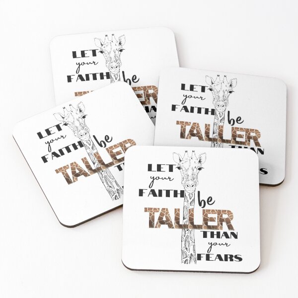 Item preview, Let your Faith be Taller than your Fears designed and sold by Chr1st.