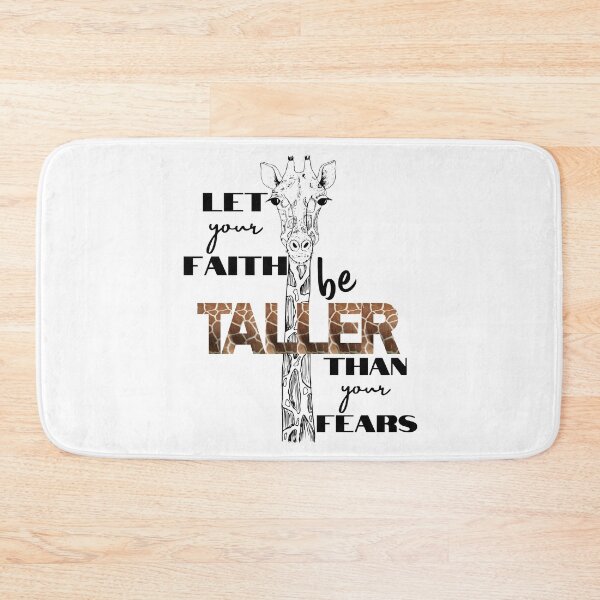 Item preview, Let your Faith be Taller than your Fears designed and sold by Chr1st.