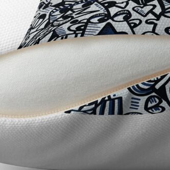 Coussin ''Art peinture originale ' : autre vue