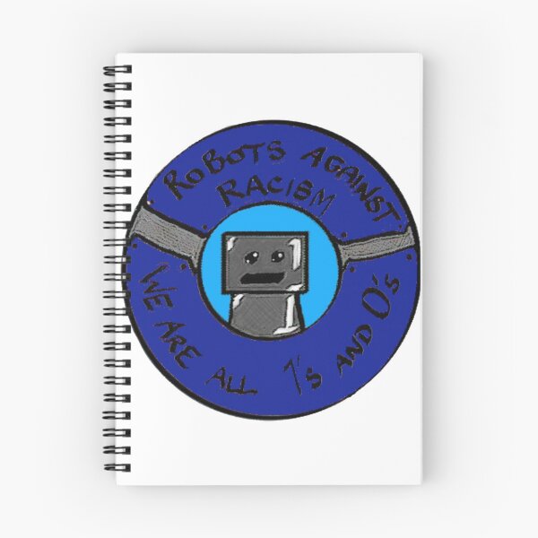 Item preview, Robots Against Racism designed and sold by SamIsWhat8.