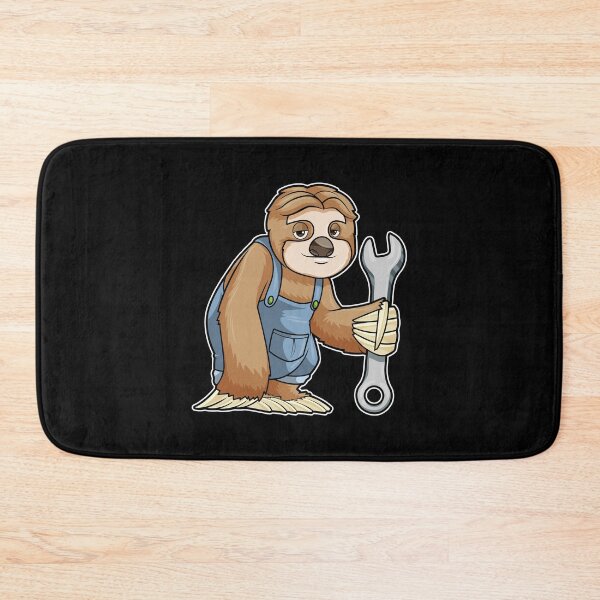 Item preview, Sloth Mechanic Wrench Workshop designed and sold by Snabdesign84.