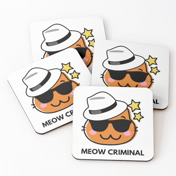 Item preview, Meow criminal designed and sold by Trantor-Tees.