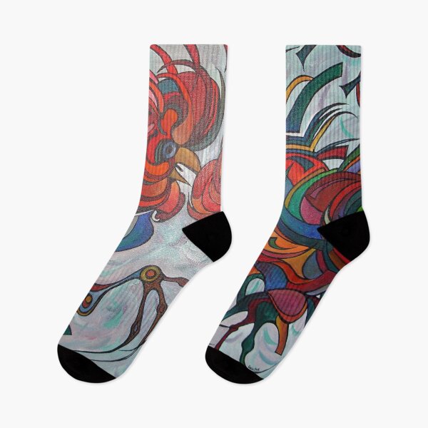 Item preview, Colorful Farmyard Roosters designed and sold by taiche.