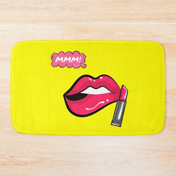 Item preview, Woman Lip and Lipstick MMM! Designs designed and sold by SeventhGate.