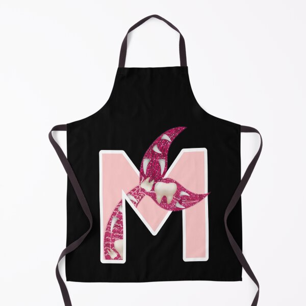 Item preview, m is for mermaid. teeth.  letter M designed and sold by doctors-apparel.