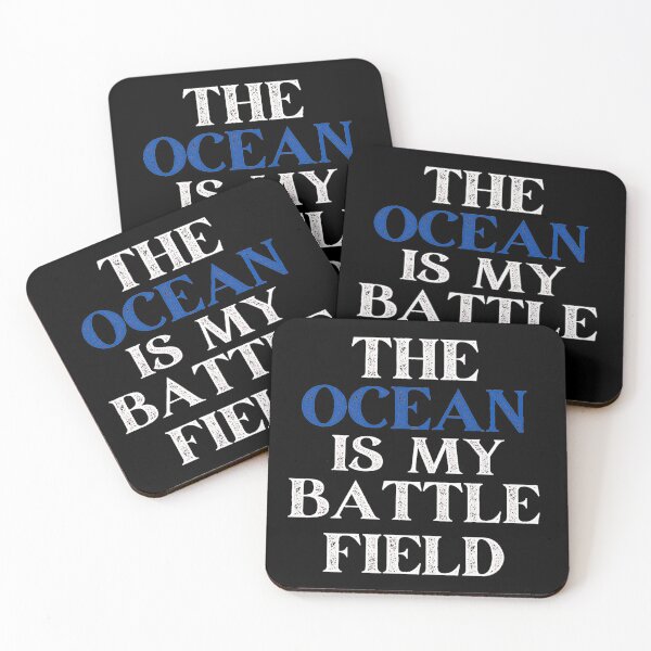 Item preview, The Ocean Is My Battlefield designed and sold by Sonatablue.