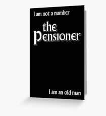 The Pensioner Greeting Card