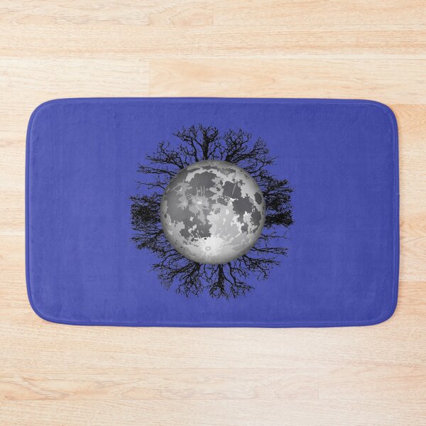 Item preview, Full moon trees art design ! designed and sold by Byoudesigns.