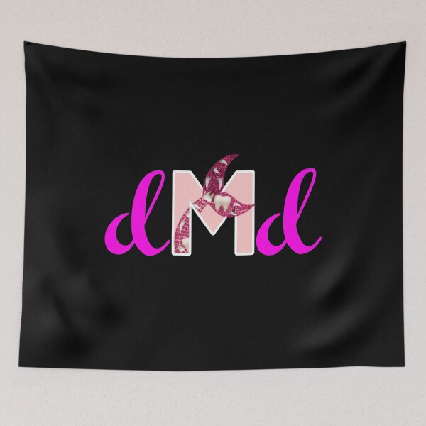 Item preview, mermaid. teeth.  letter M. dmd designed and sold by doctors-apparel.