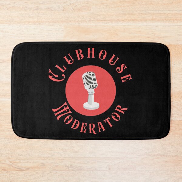 Item preview, Clubhouse Moderator Fun Social Mic Icon Audio Vintage designed and sold by ecdato.