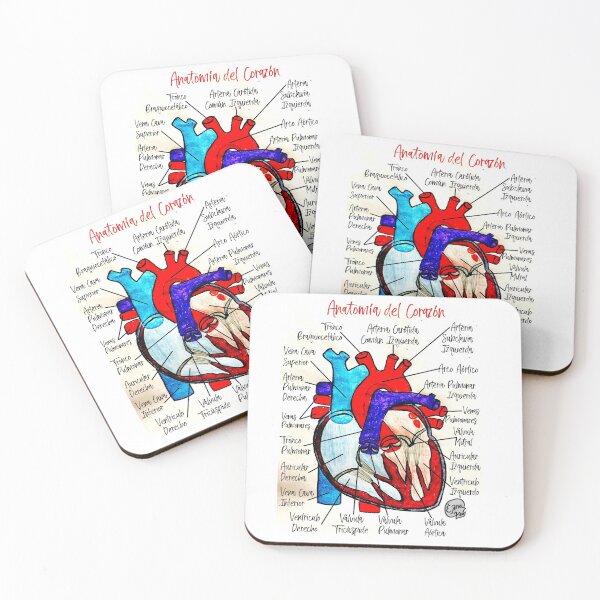 Item preview, Anatomía del Corazón (Español) designed and sold by Arte Del Cuerpo Humano.