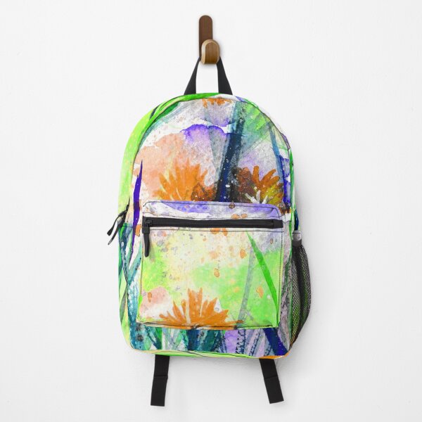 Item preview, Flower Field Orange Blossom designed and sold by Niina Niskanen.