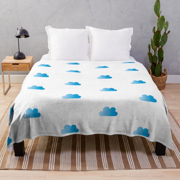 Item preview, Simple and cute cartoon cloud print designed and sold by MariiaCreation.