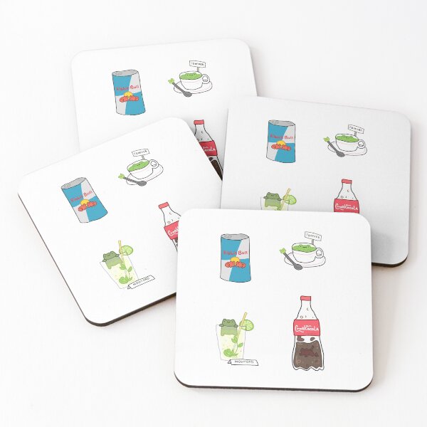 Item preview, froggy food designed and sold by TeaBag114.
