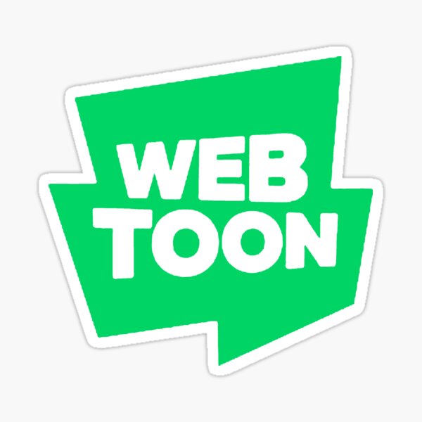 Webtoon logo Sticker
