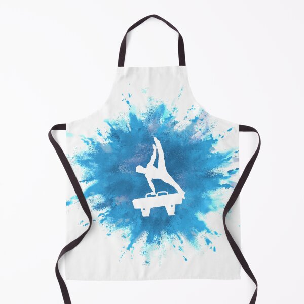 Item preview, Mens Gymnastics Explosion Blue designed and sold by Flexiblepeople.