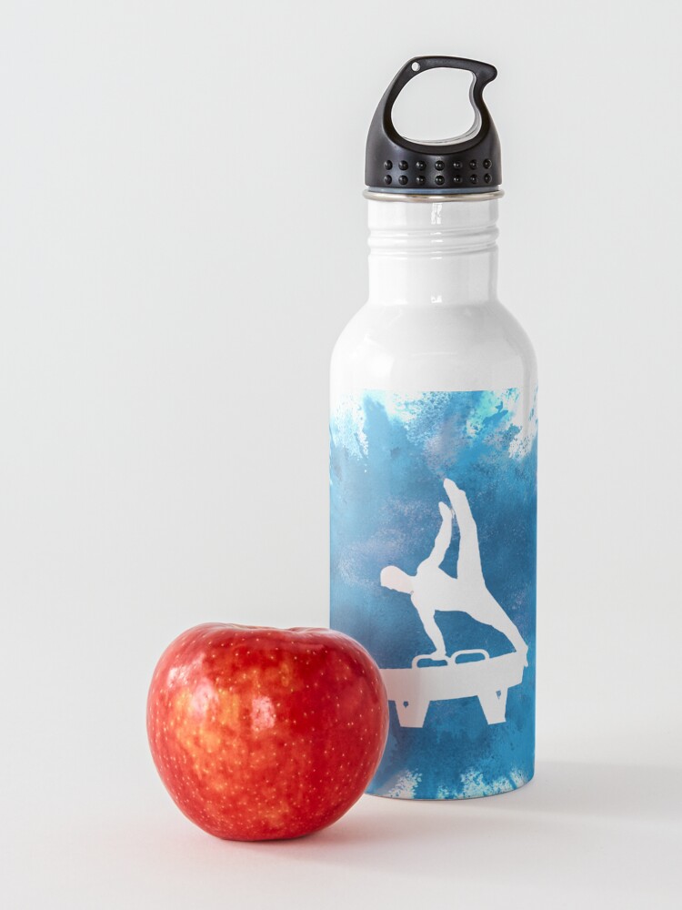 Alternate view of Mens Gymnastics Explosion Blue Water Bottle