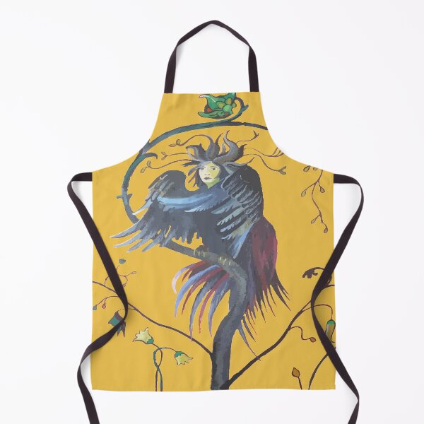 Item preview, Gamayun Half Woman Half Raven Prophetic Creature designed and sold by taiche.