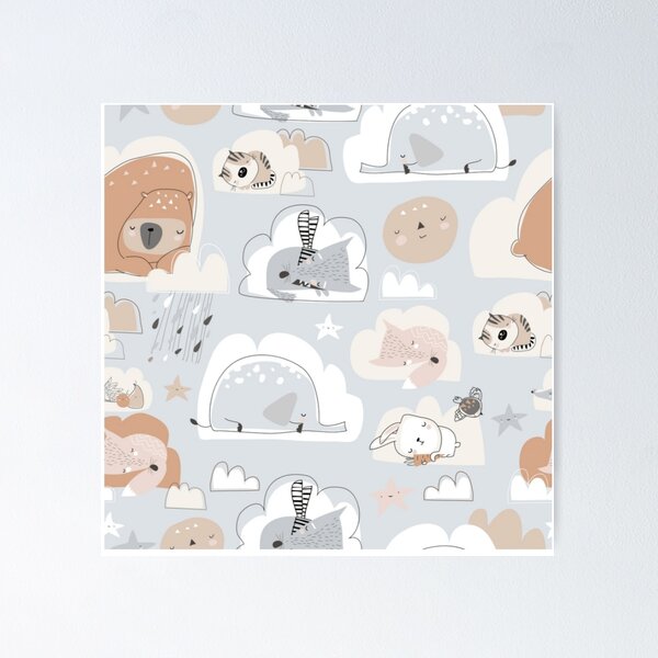 Item preview, Cute cartoon animals  designed and sold by Luna-shop16.
