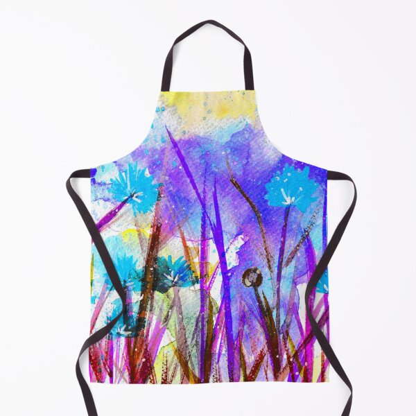 Item preview, Flower Field Turquoise Blossom designed and sold by Niina  Niskanen.