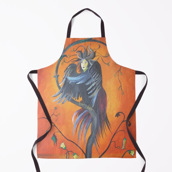 Item preview, Gamayun Half Woman Half Raven Prophetic Creature designed and sold by taiche.