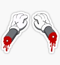 Cut Your Hand Sticker